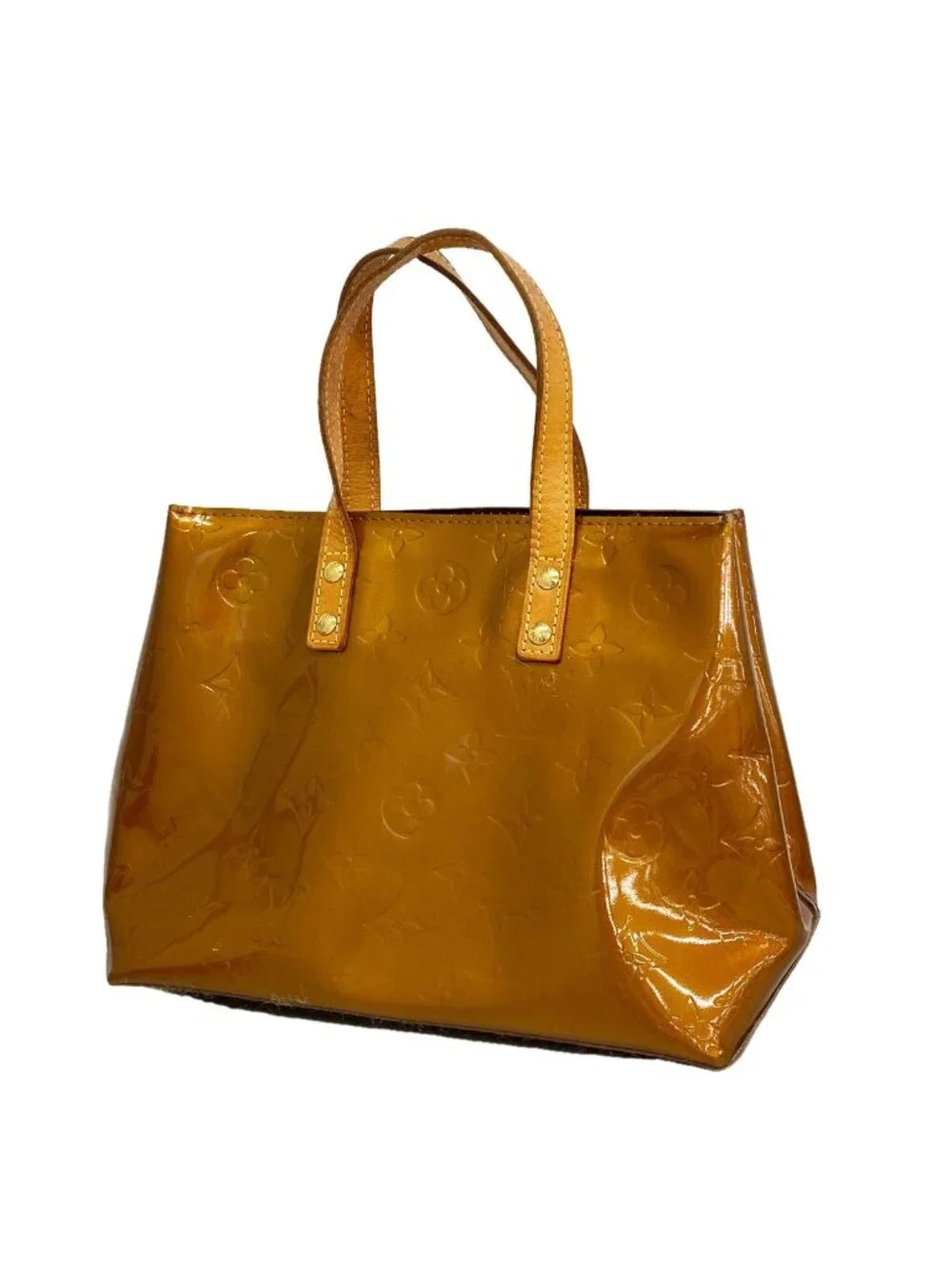 Louis Vuitton Tote Bag Vernis Reed PM Blanc